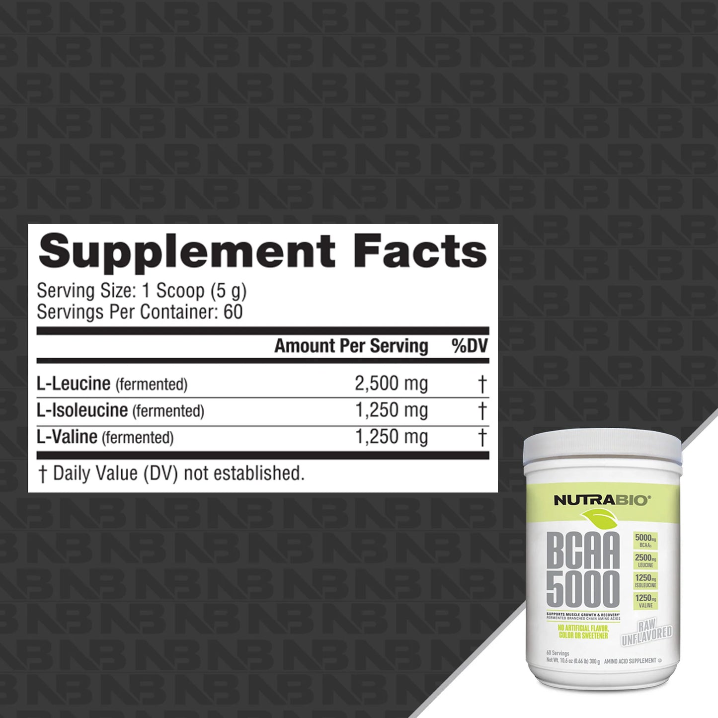 BCAA 5000 UNFLAVORED