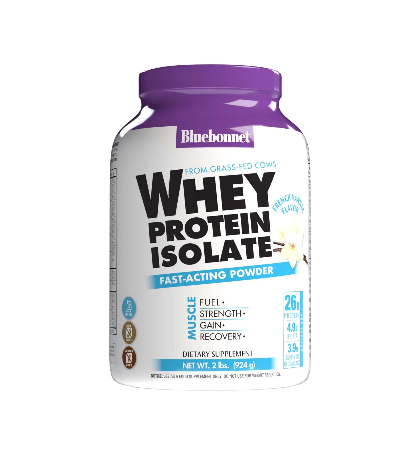 BLUEBONNET WHEY PRO ISO 2LB