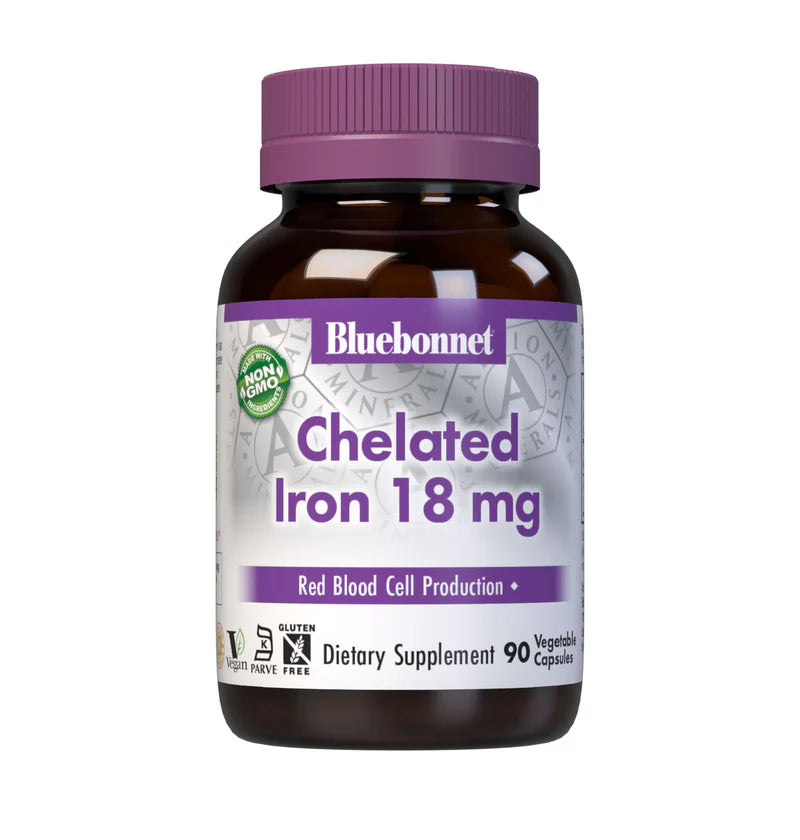 CHELATED IRON 18MG 90CAPS