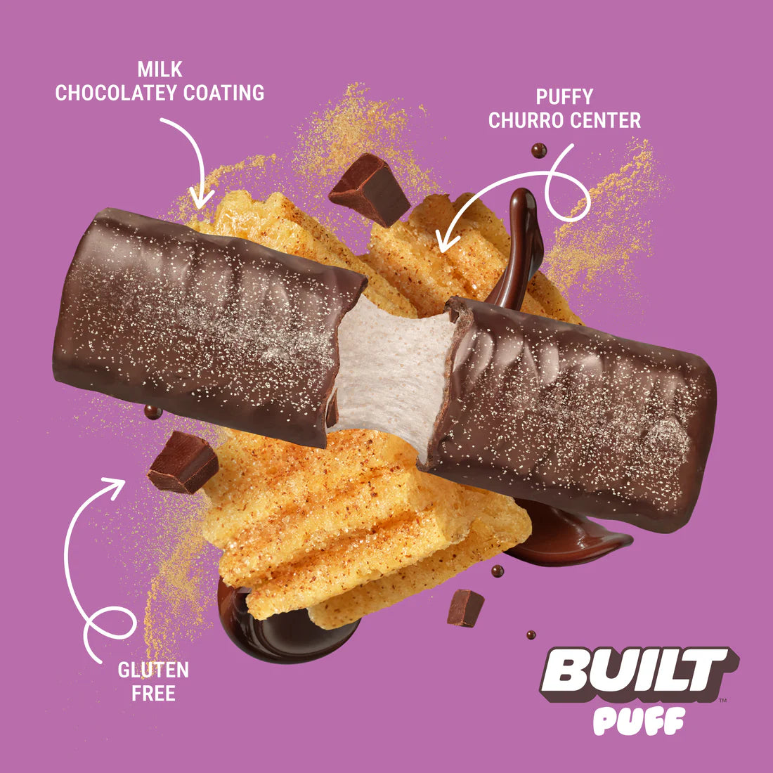 BUILT PUFF PROTEIN BARS