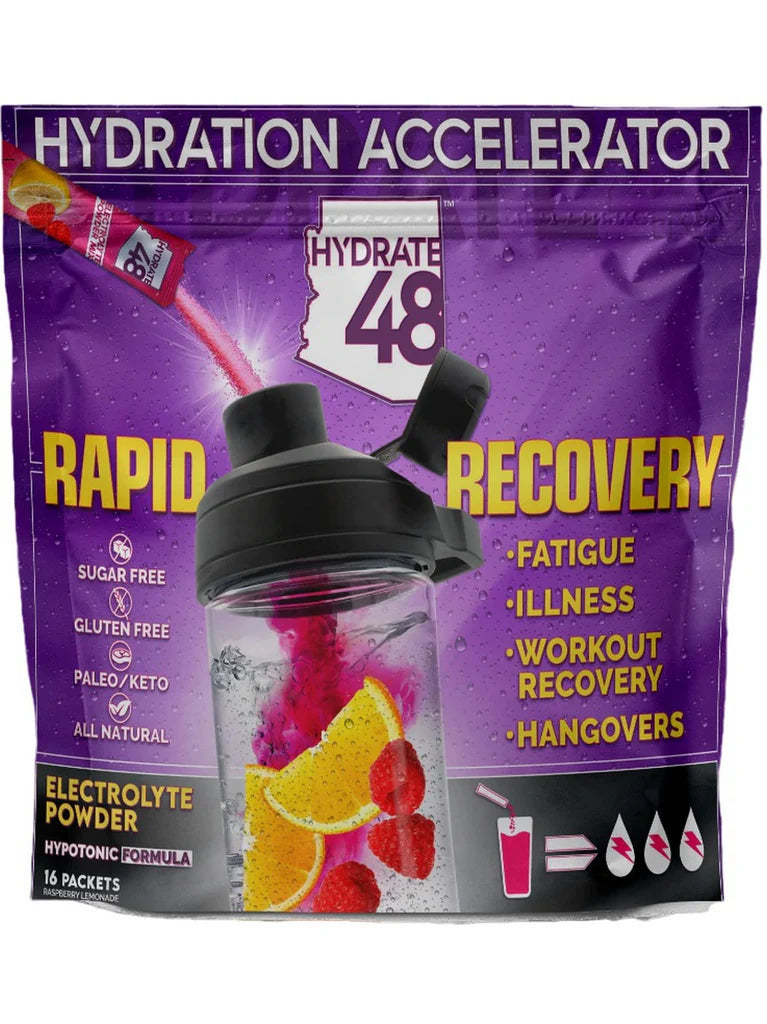 HYDRATE48 RASPBERRY LEMONADE 16 PKTS