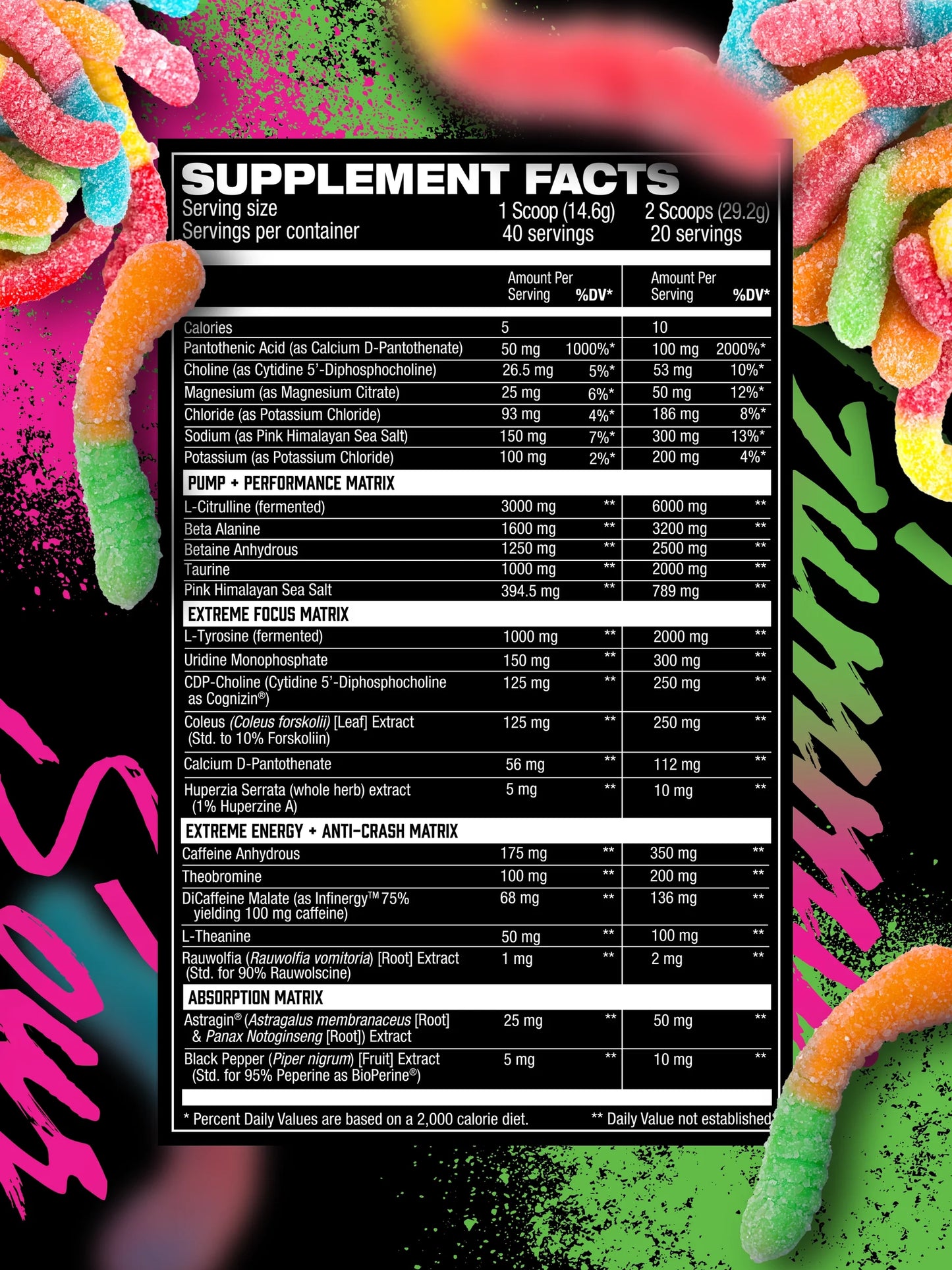 HOSSTILITY AMPED HIGH STIM PRE-WORKOUT