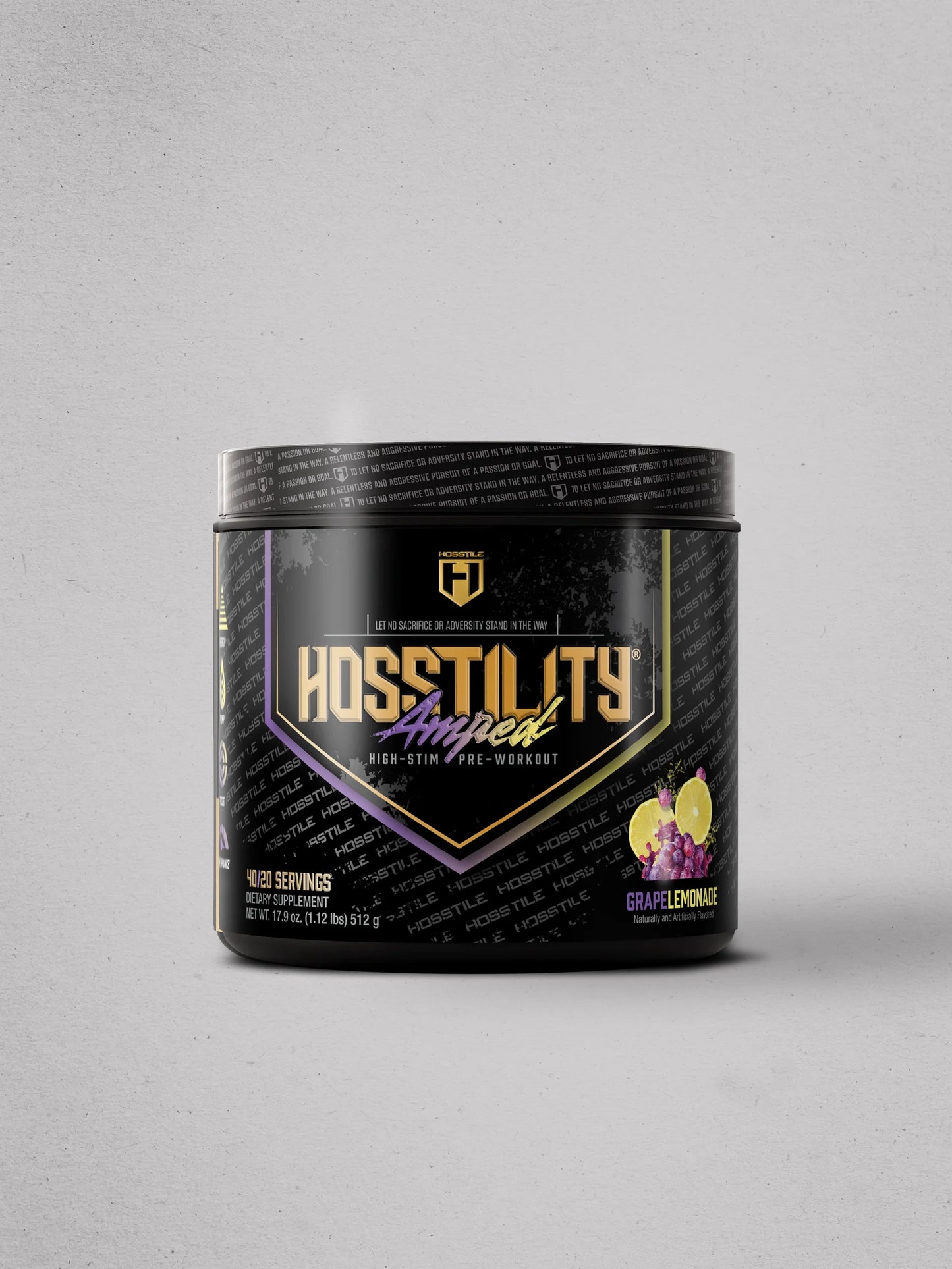 HOSSTILITY AMPED HIGH STIM PRE-WORKOUT