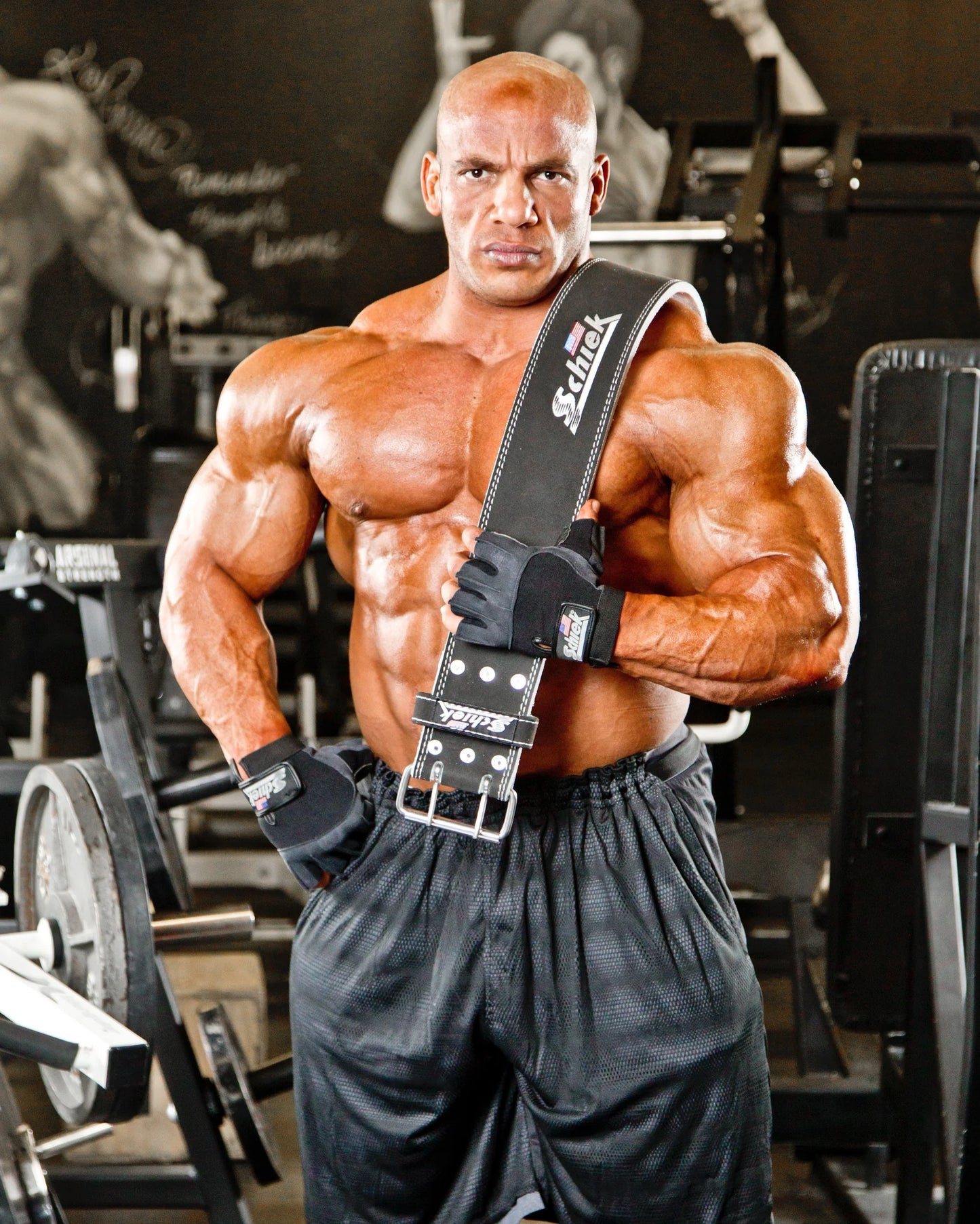 L6010 BLACK LEATHER LIFTING BELT