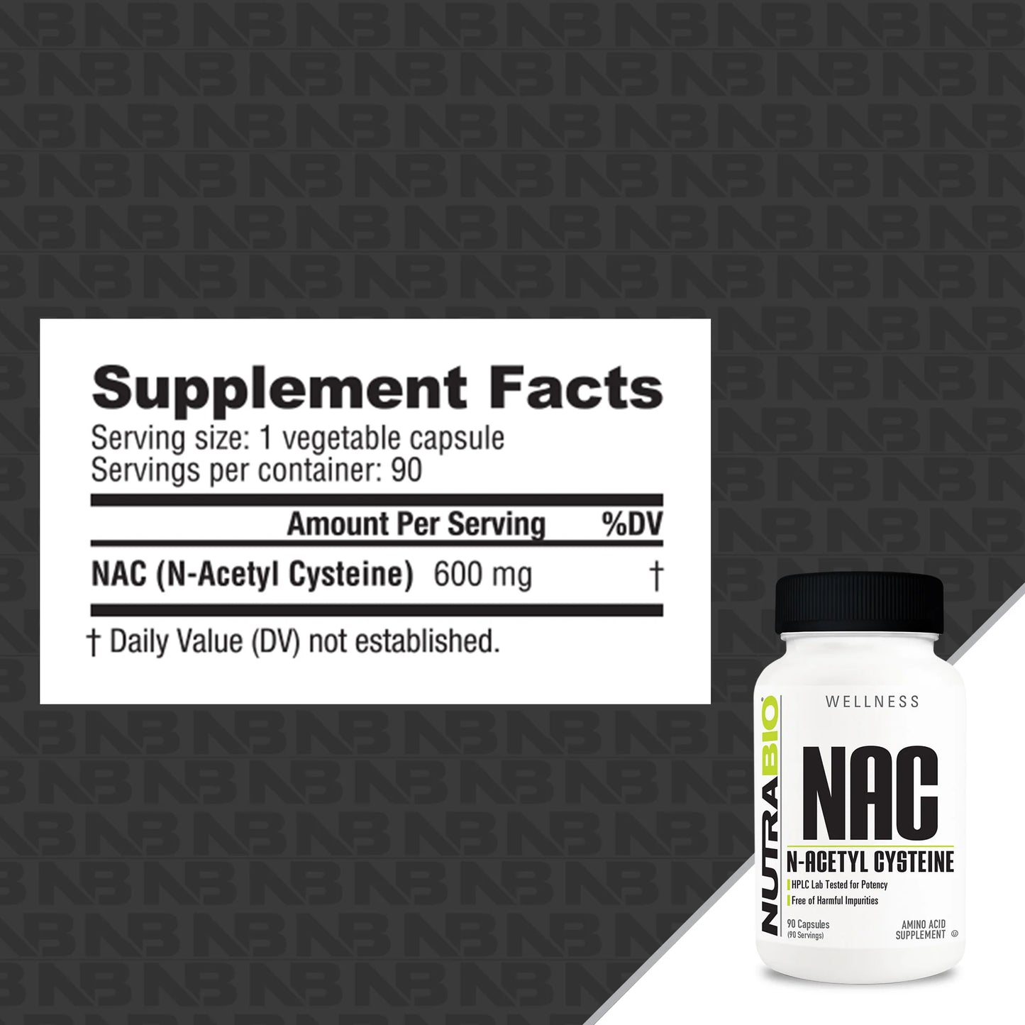 NAC N-ACETYL CYSTEINE 90 CAPS 600MG