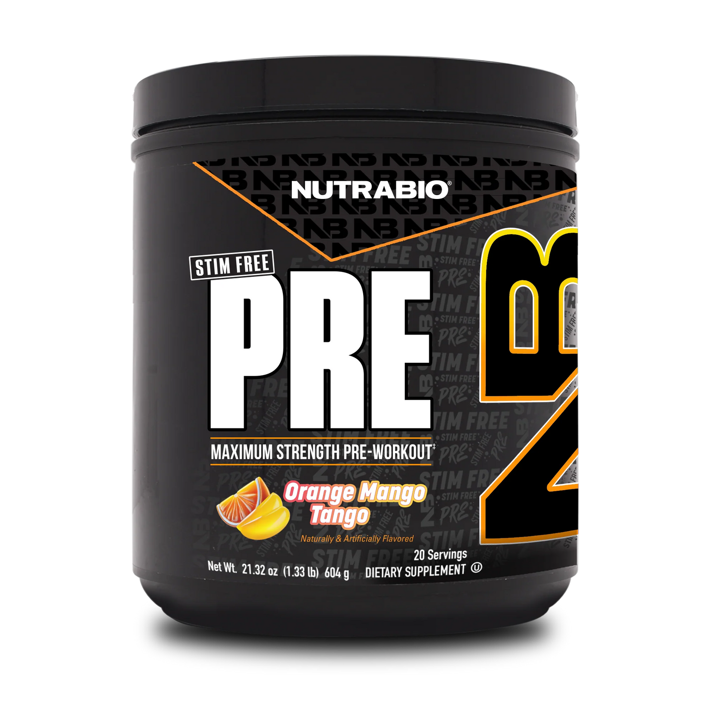 NUTRABIO STIM-FREE PRE-WORKOUT