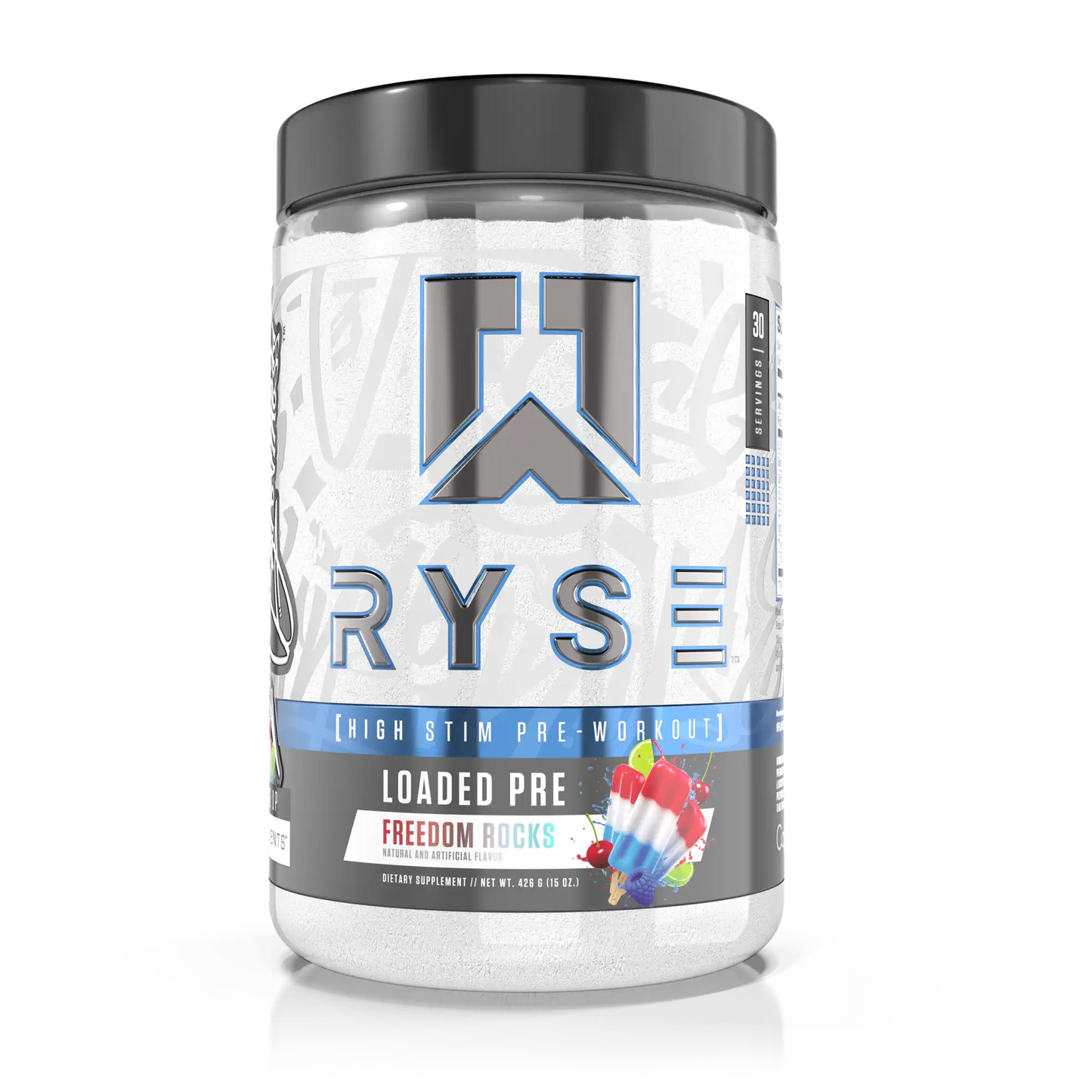 RYSE HIGH STIM PRE-WORKOUT - 30SERV