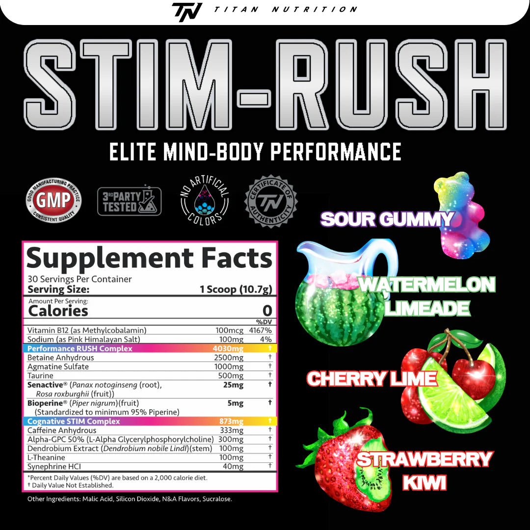 STIM-RUSH PREWORKOUT