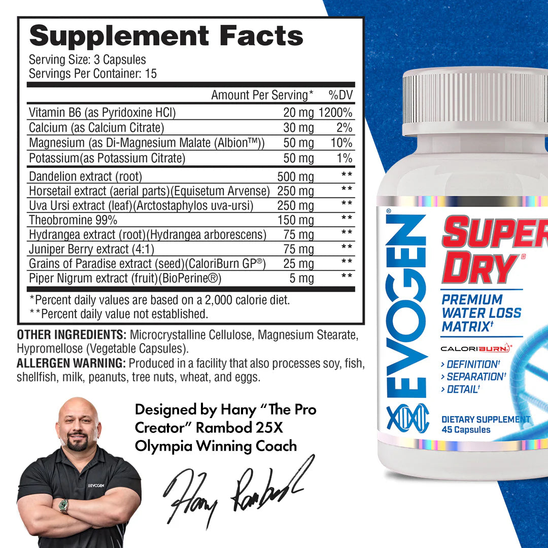 SUPER DRY 45 CAPS