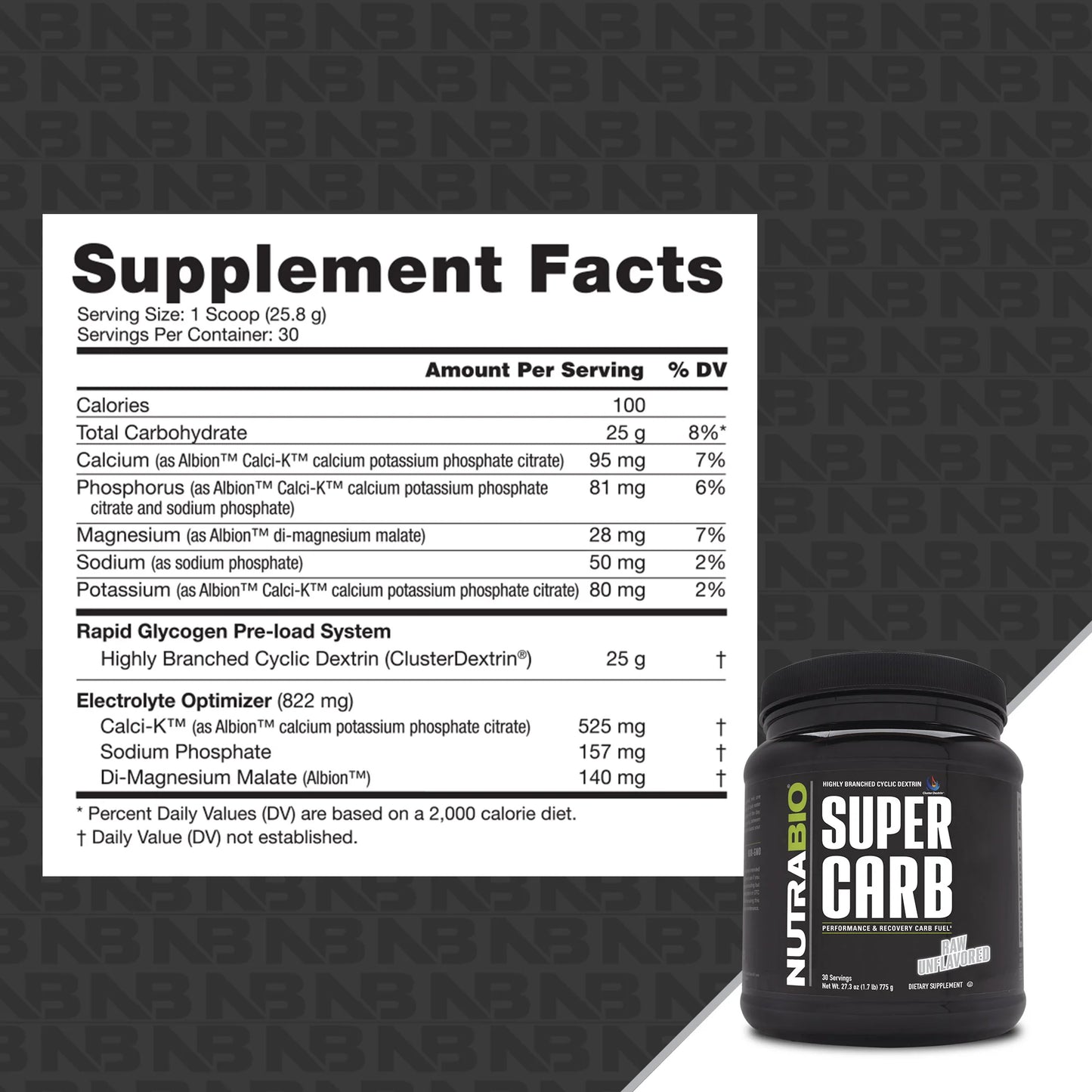 SUPER CARB POWDER - 30/SRV