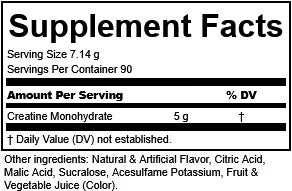 MAX MUSCLE MAX CREATINE