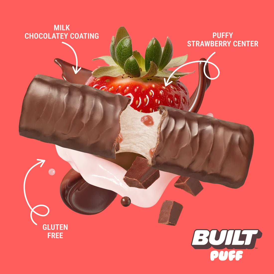 BUILT PUFF PROTEIN BARS