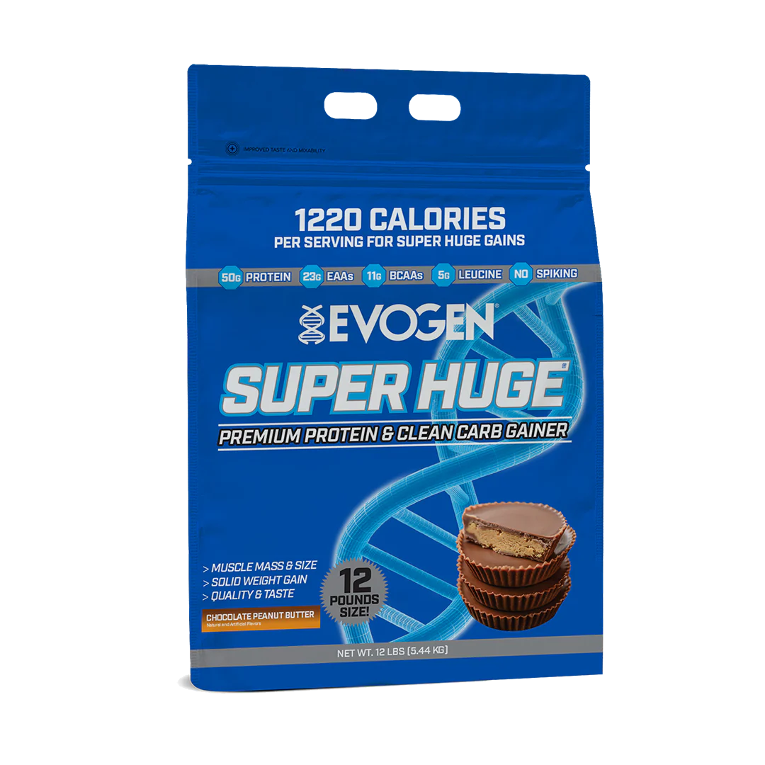 EVOGEN SUPER HUGE GAINER PROTEIN 12LBS