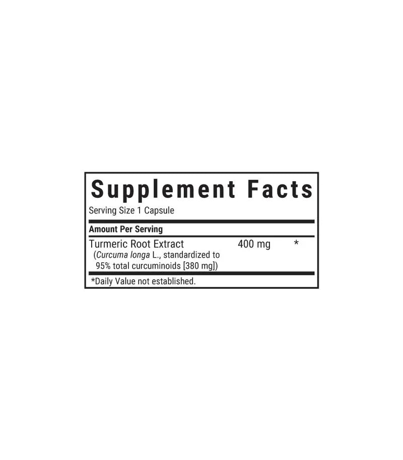 TURMERIC ROOT EXT 60 CAPS