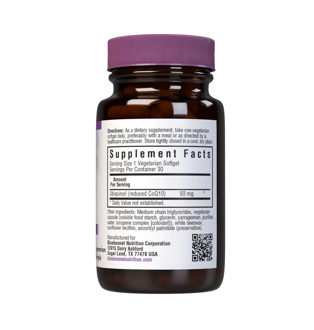 UBIQUINOL 50MG 30 SOFTGELS