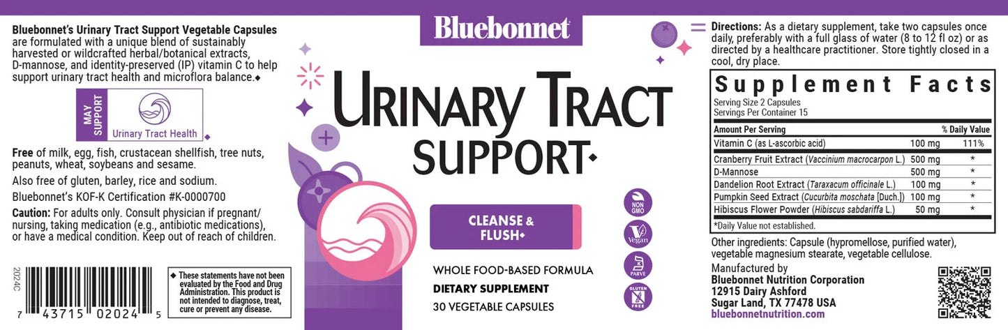 URINARY TRACT SUPPORT 30 CAPS
