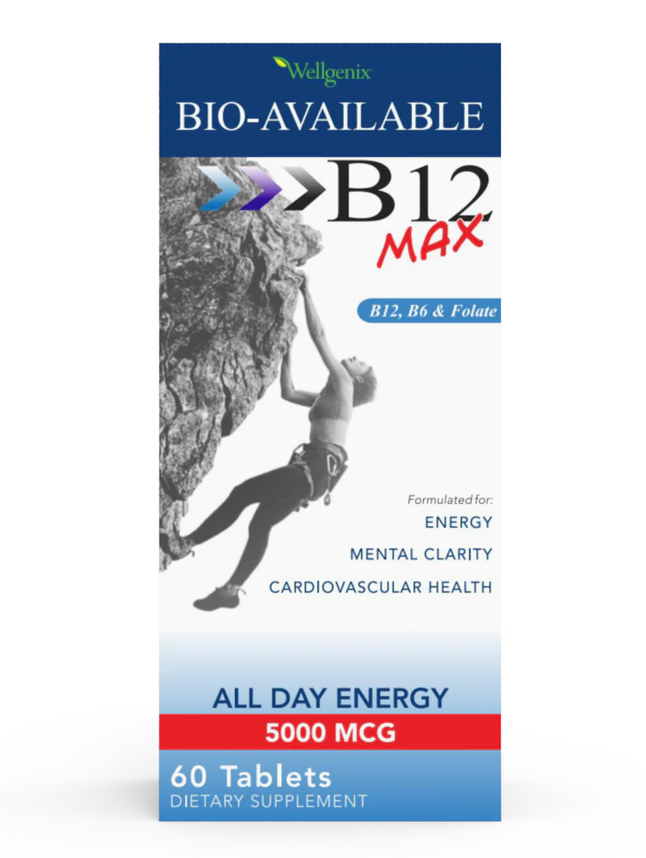 VITAMIN B12 MAX 5000 MCG 60 TABS