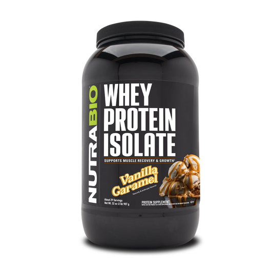 NUTRABIO WHEY PROTEIN ISOLATE - 2LB/5LBS