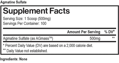 AGMATINE SULFATE 50 GRAMS