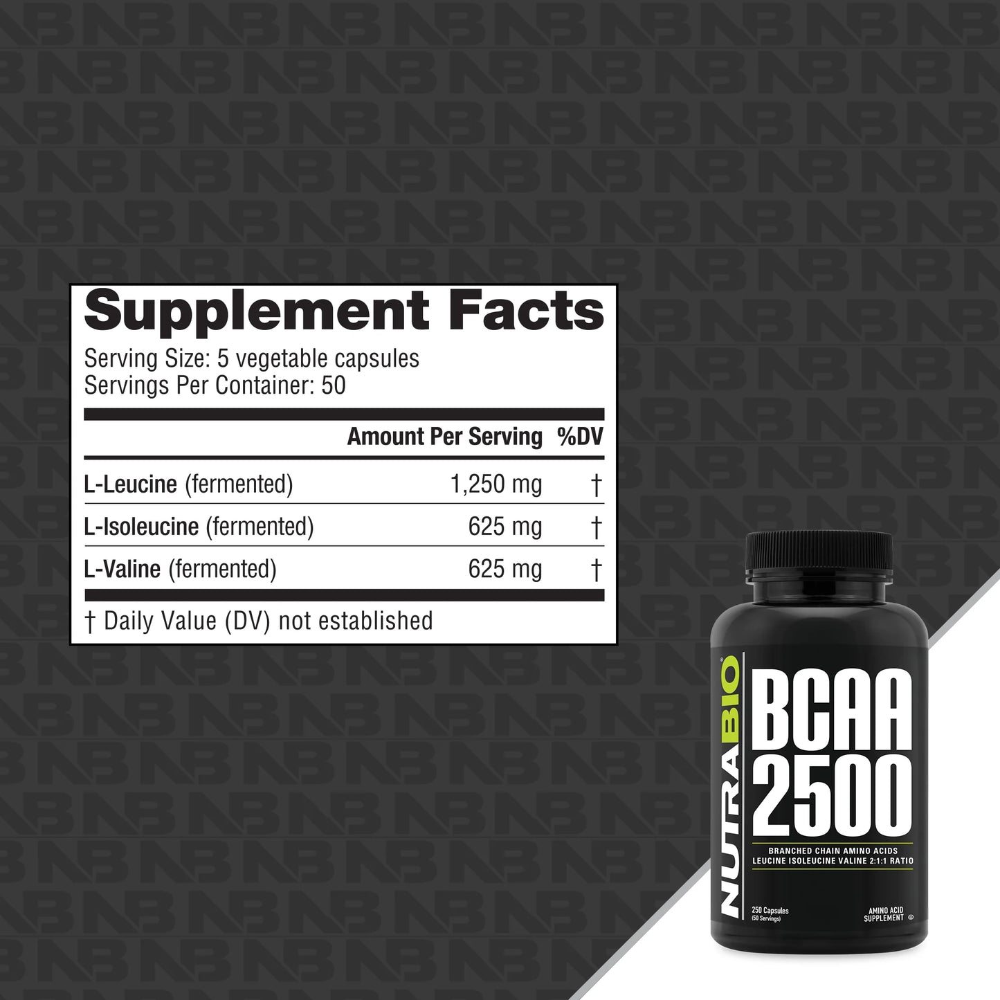 BCAA 2500 250 CAPS