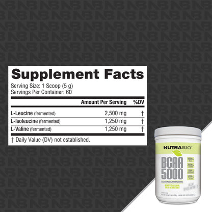 BCAA 5000 UNFLAVORED