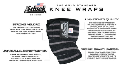BLACK OUT KNEE WRAPS