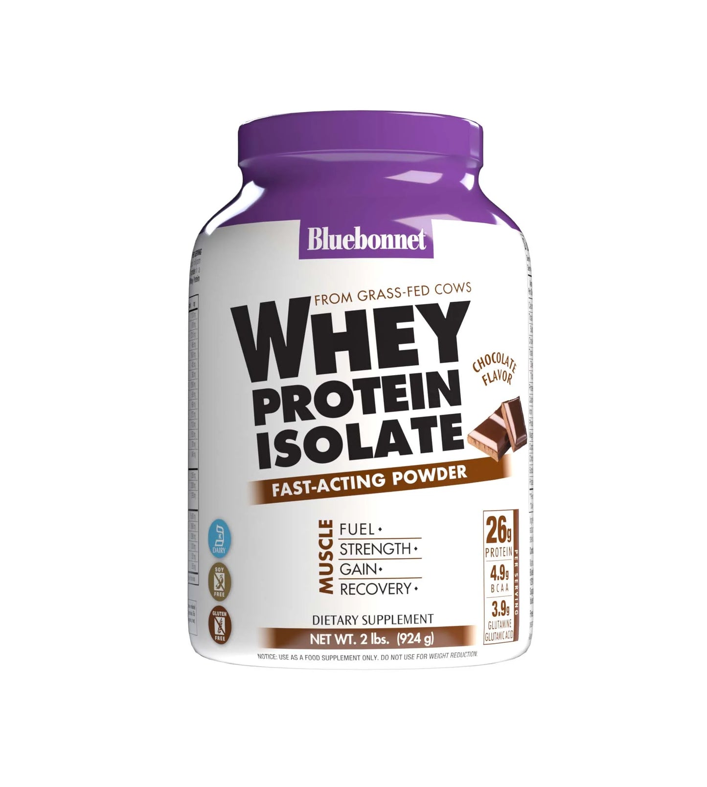BLUEBONNET WHEY PRO ISO 2LB