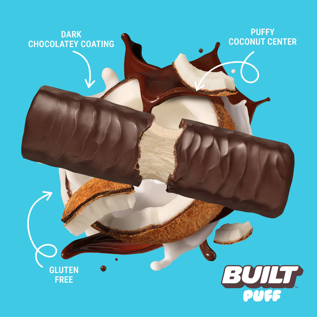 BUILT PUFF PROTEIN BARS