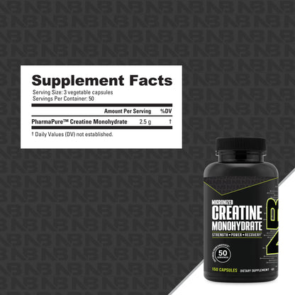 CREATINE MONOHYDRATE 150 CAPS