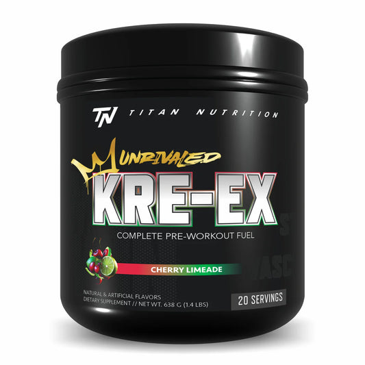 TITAN KRE-EX UNRIVALED - COMPLETE PRE-WORKOUT SOLUTION