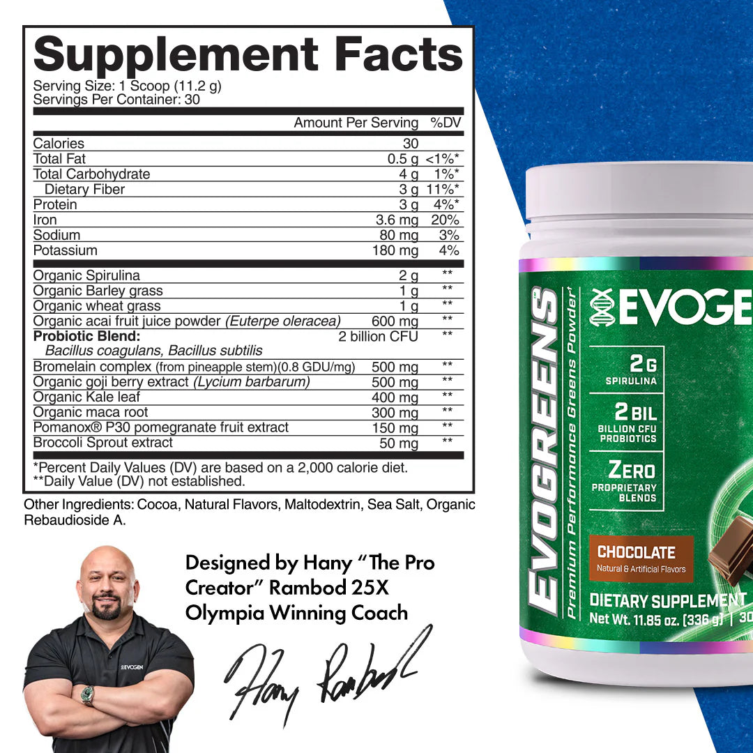 EVOGREENS SUPPLEMENTS