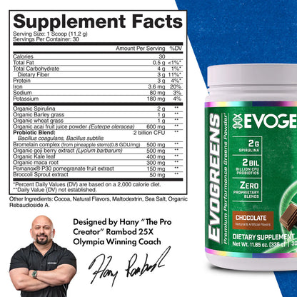 EVOGREENS SUPPLEMENTS
