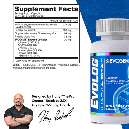 EVOLOG CHEAT MEAL GAINS 60 CAPS