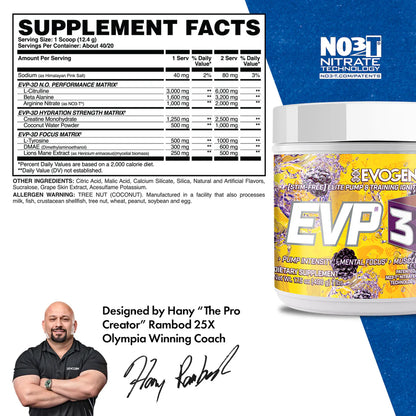 EVOGEN EVP 3D STIM-FREE