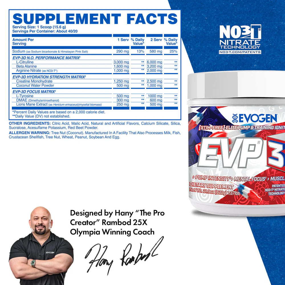 EVOGEN EVP 3D STIM-FREE