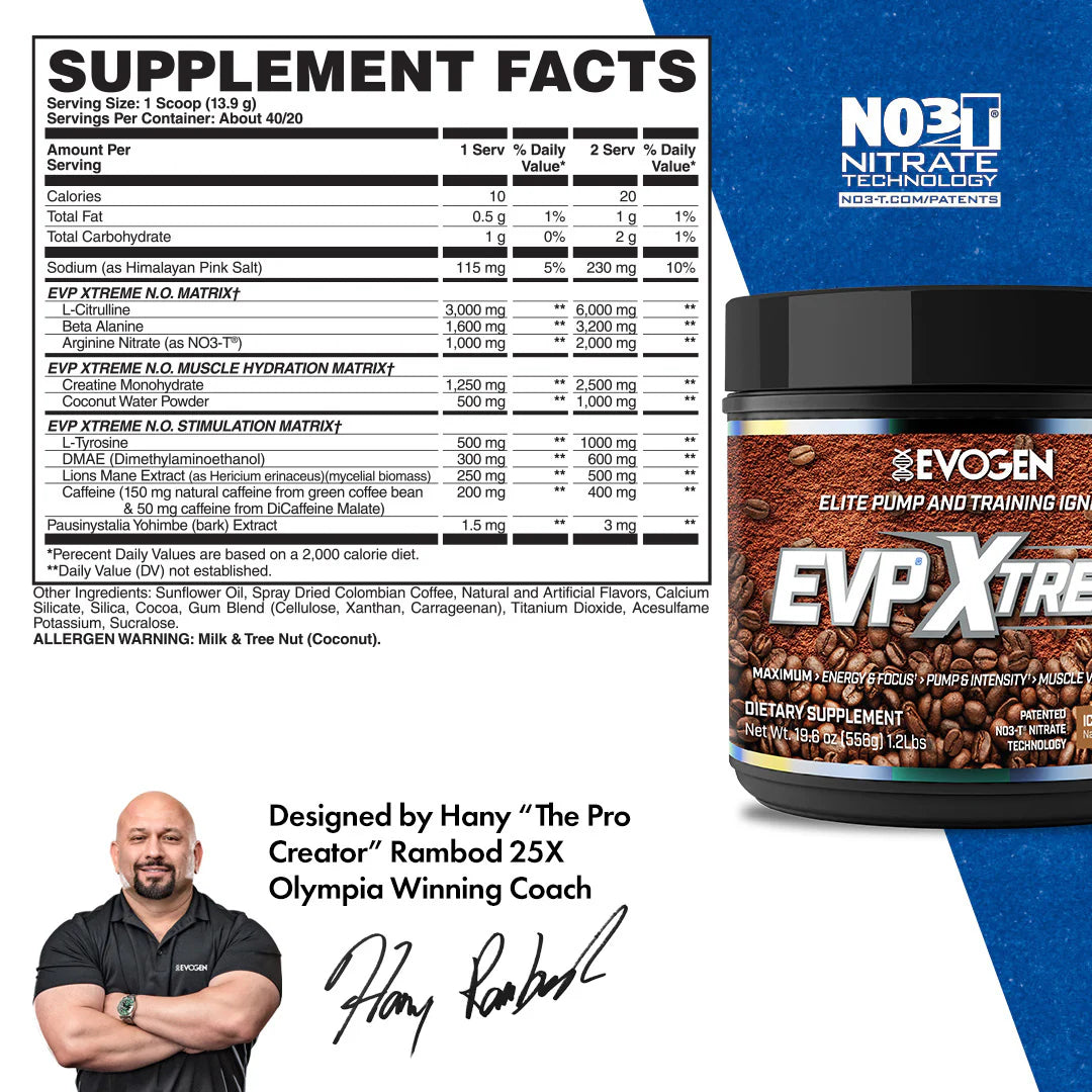 EVP XTREME NO - PREWORKOUT