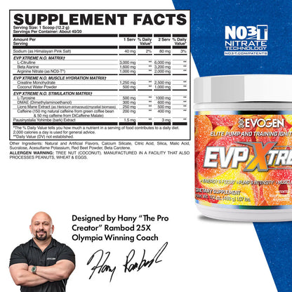EVP XTREME NO - PREWORKOUT