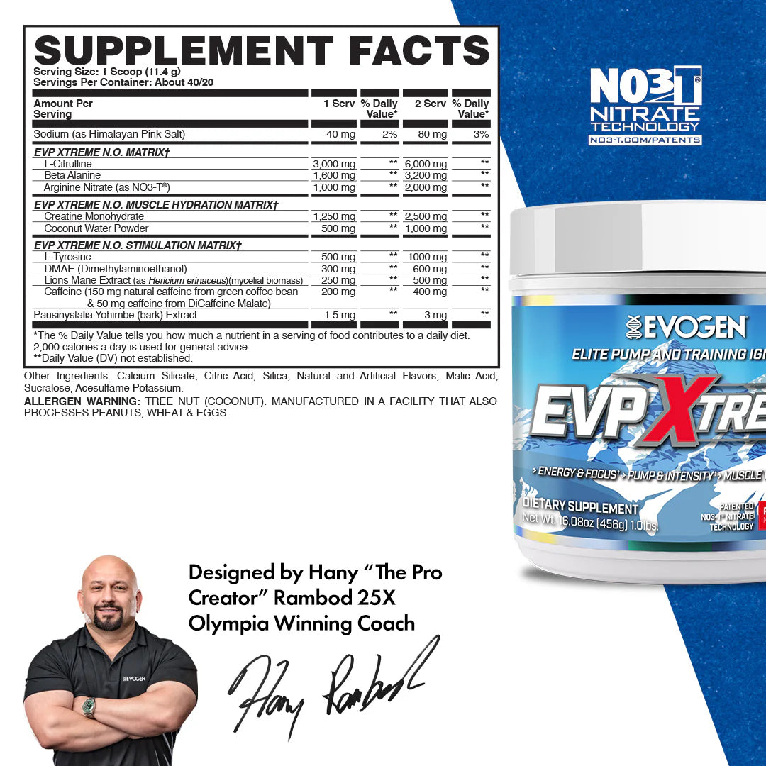 EVP XTREME NO - PREWORKOUT