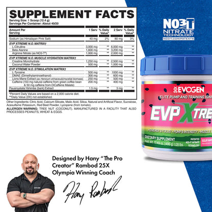EVP XTREME NO - PREWORKOUT