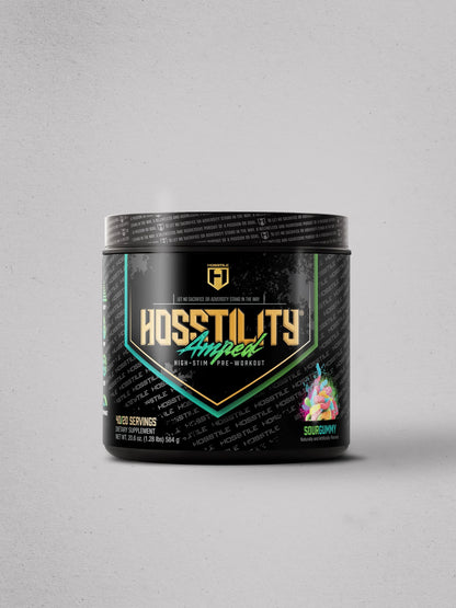 HOSSTILITY AMPED HIGH STIM PRE-WORKOUT
