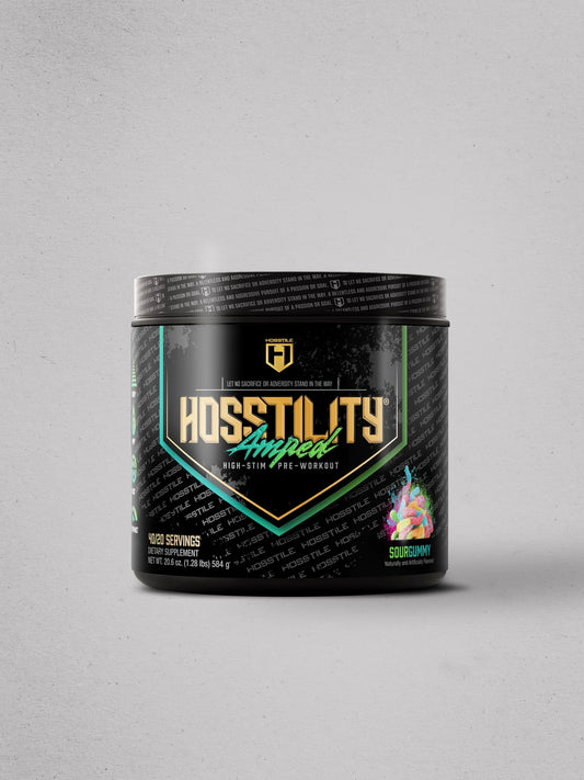 HOSSTILITY AMPED HIGH STIM PRE-WORKOUT