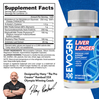 LIVER LONGER 84 CAPSULES