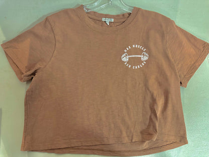 MAX MUSCLE CROPPED TEE