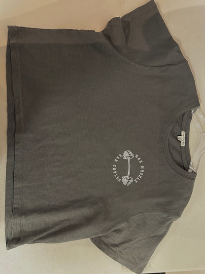 MAX MUSCLE CROPPED TEE