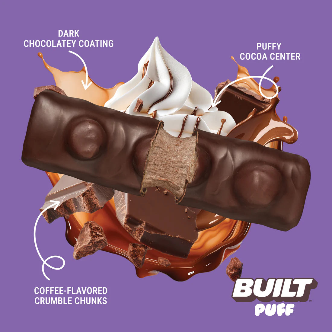 BUILT PUFF PROTEIN BARS