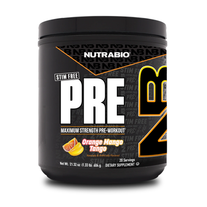 NUTRABIO STIM-FREE PRE-WORKOUT