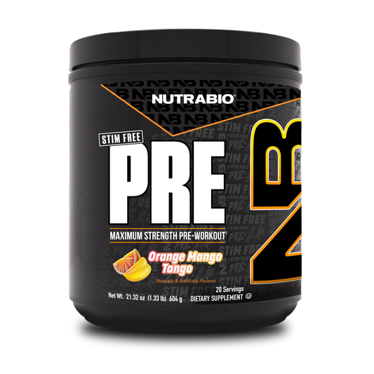 NUTRABIO STIM-FREE PRE-WORKOUT