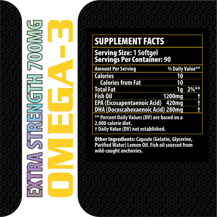OMEGA 3 LEMON OIL ENHANCED
