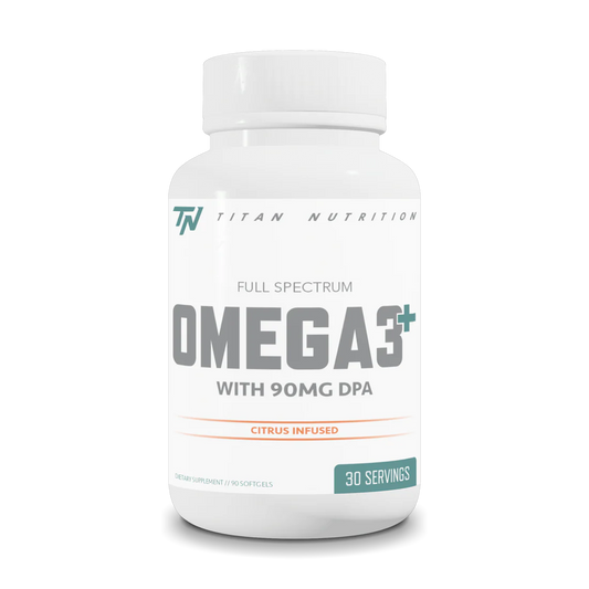 TITAN NUTRITION OMEGA3+ - FULL SPECTRUM OMEGA-3+ WITH DPA