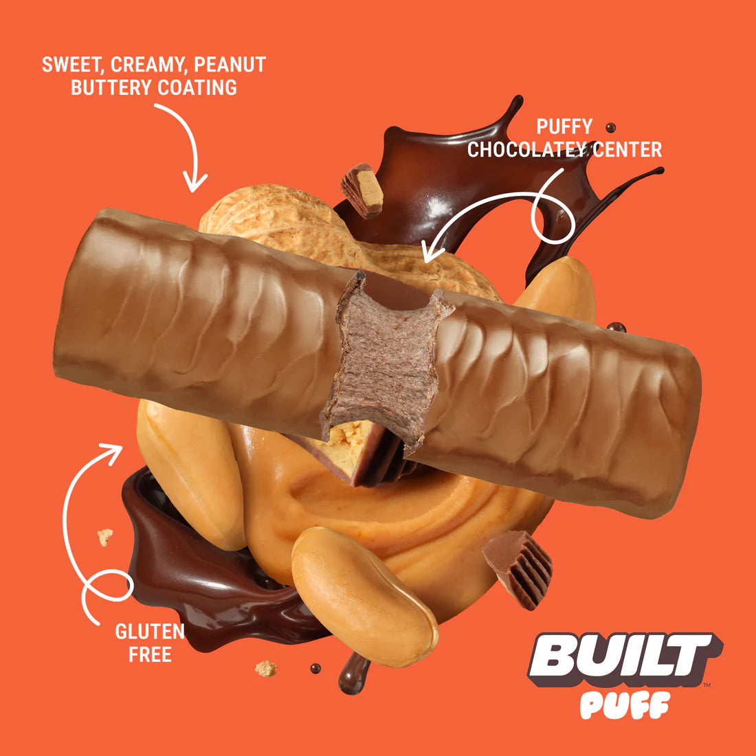 BUILT PUFF PROTEIN BARS